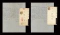 Autograph letter