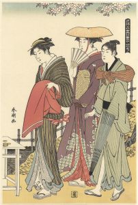 Snow, Moon and Flower in the Floating World / Flowers【Reproduction】 
