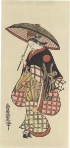Woman with an Umbrella【Reproduction】