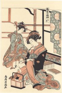 清満「艶姿七福神　大黒【復刻版】」