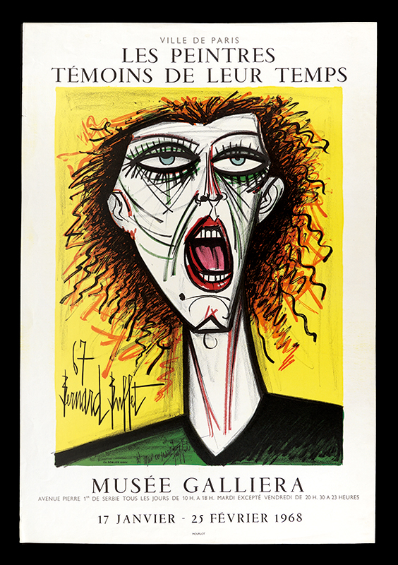 Bernard Buffet “Les Peintres Témoins de leur temps”