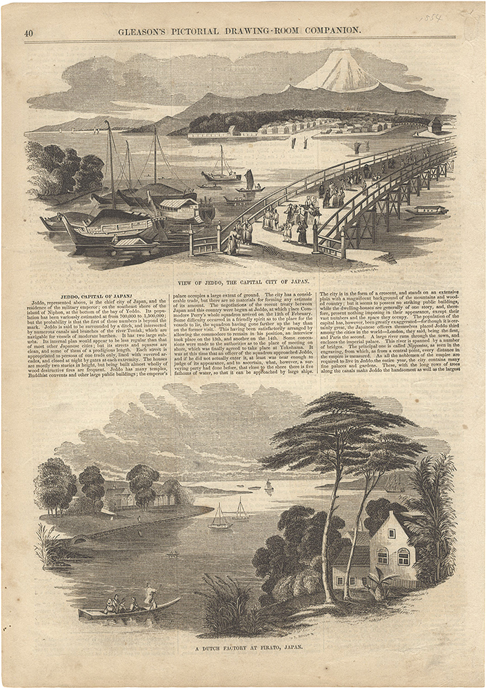エス・イー・ブラウン「Gleason's Pictorial Drawing-Room Companion 1854年号より」