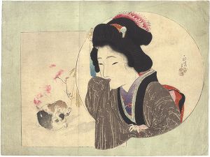 Tomioka Eisen / Kuchi-e Print