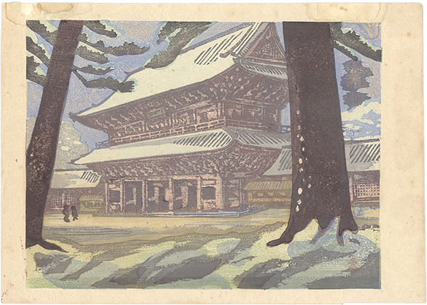 Yamaguchi Gen “Recollections of Tokyo / Zojoji Temple in Shiba”