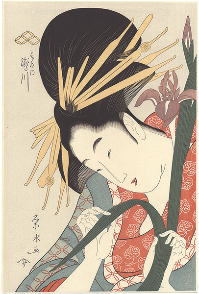 Eisui “The Courtesan Takigawa of the Ogiya House【Reproduction】”