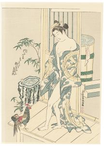 政信「美人と鶏【復刻版】」