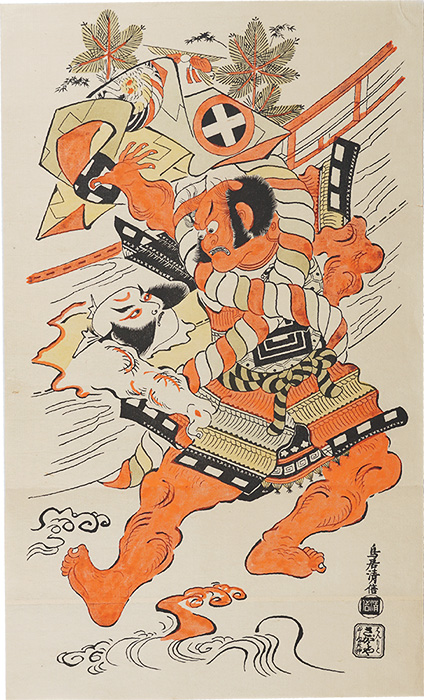 Kiyomasu I “Kabuki Actors Print【Reproduction】”