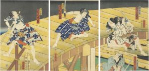 芳幾「慈江戸小腕達引」