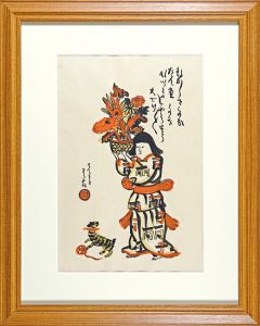 岸田劉生「麗子の肖像（丹絵好み）」
