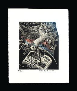 栗田政裕「蔵書票」