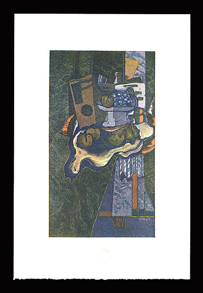 Georges Braque “Green marble table”