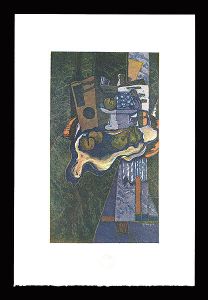 Georges Braque / Green marble table