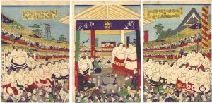 勧進大相撲土俵入之図