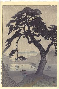 笠松紫浪「紀の国坂　梅雨」