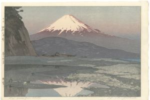 Yoshida Hiroshi / Ten Views of Fuji / Okitsu