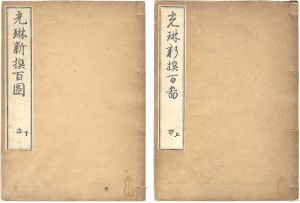 尾形光琳「光琳新撰百図　上・下」