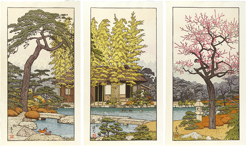 吉田遠志「松竹梅」