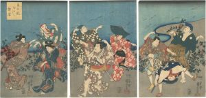 国芳「月の影むかし絵姿」