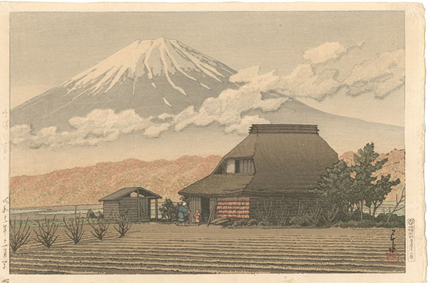 Kawase Hasui “Mt. Fuji, Narusawa”