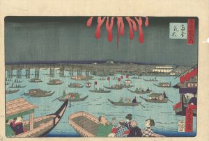 東京名所之内　両国花火