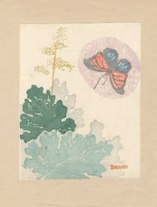 塚本哲「花と蝶／あやめ／牛久沼」