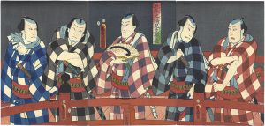 五条之橋見立弁慶