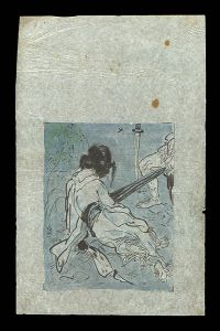 伊藤晴雨「自筆画稿」