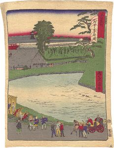 一景「東京名所四十八景　外さくら田」