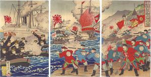 Nobukazu / 日清旅順口攻戦大勝利之図 [日清旅順口攻戦大勝利之図]