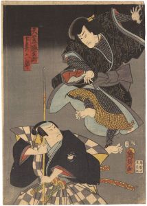 Kunisato / Kabuki Play: Irifune Soga Nihon no Torikaji [入艤曽我和取楫]