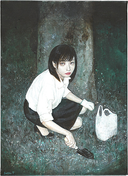 佐藤T「嫌な夢 II」
