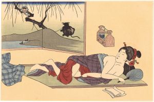 作者不詳「美人の午睡【復刻版】」