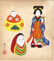 Shikishi Paper Board: Dolls