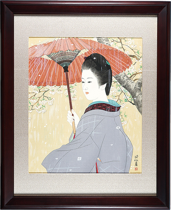 Ito Shinsui “Spring rain”