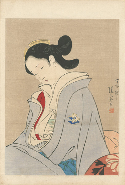 Kaburaki Kiyokata “Kuchi-e Print”