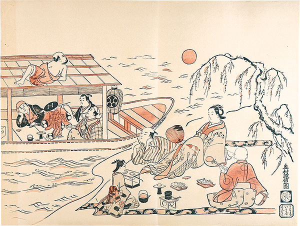 政信「目下の涼み船【復刻版】」
