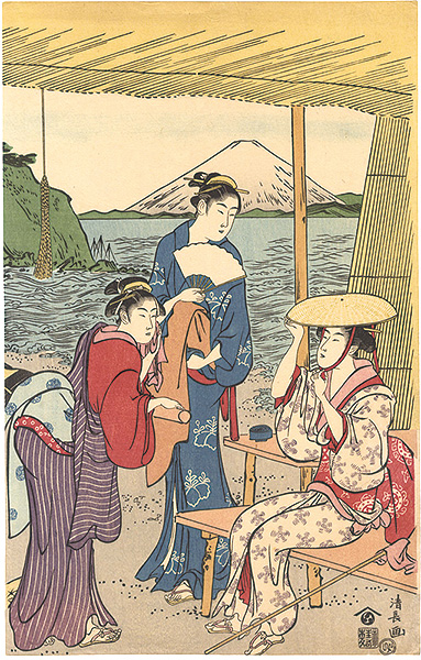 清長「江の島詣【復刻版】」