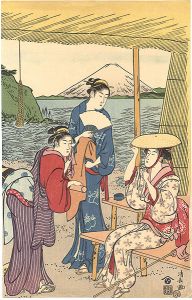清長「江の島詣【復刻版】」