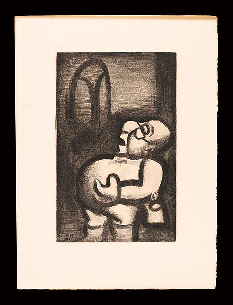 Georges Rouault “Reincarnations du pere Ubu : Le Père Ubu Chantre”