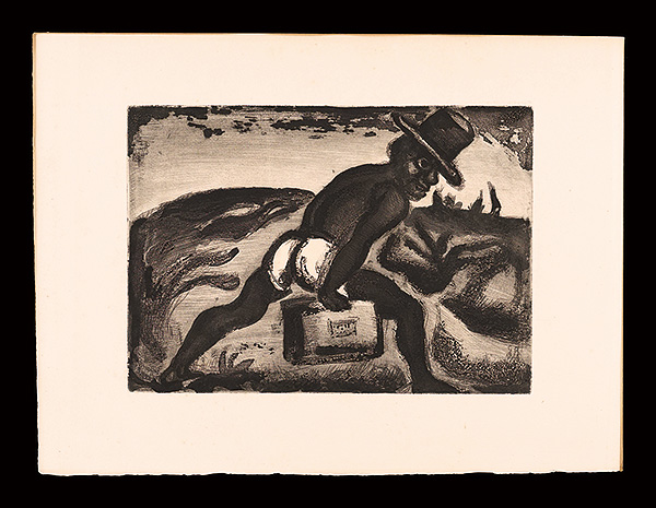 Georges Rouault “Reincarnations du pere Ubu : Le Noir Libéré”