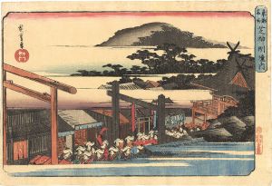 広重初代「東都名所　芝神明境内」