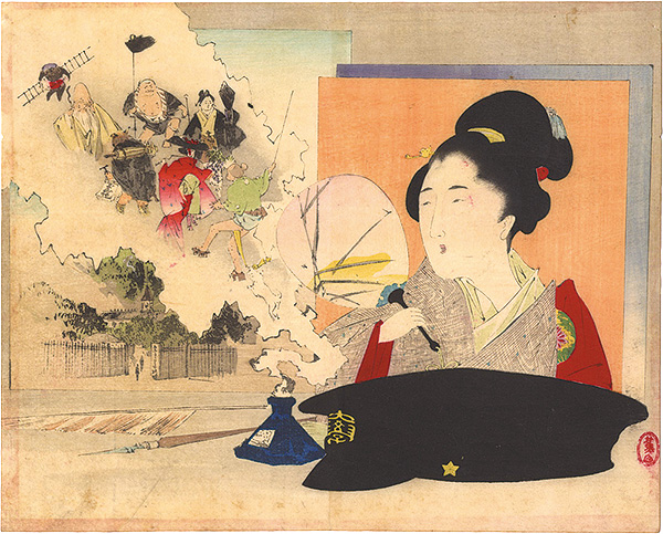 三島蕉窓「木版口絵」