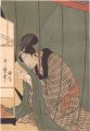 Woman Reading a Letter under a......