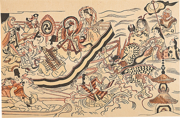 師宣「龍宮珠取之図 【復刻版】」