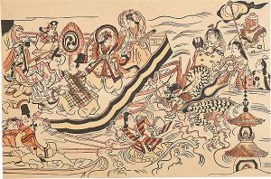 師宣「龍宮珠取之図 【復刻版】」