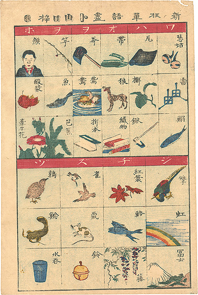 作者不詳「新板単語尽」