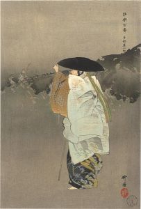 Tsukioka Kogyo / One Hundred Noh Plays / Sotobakomachi