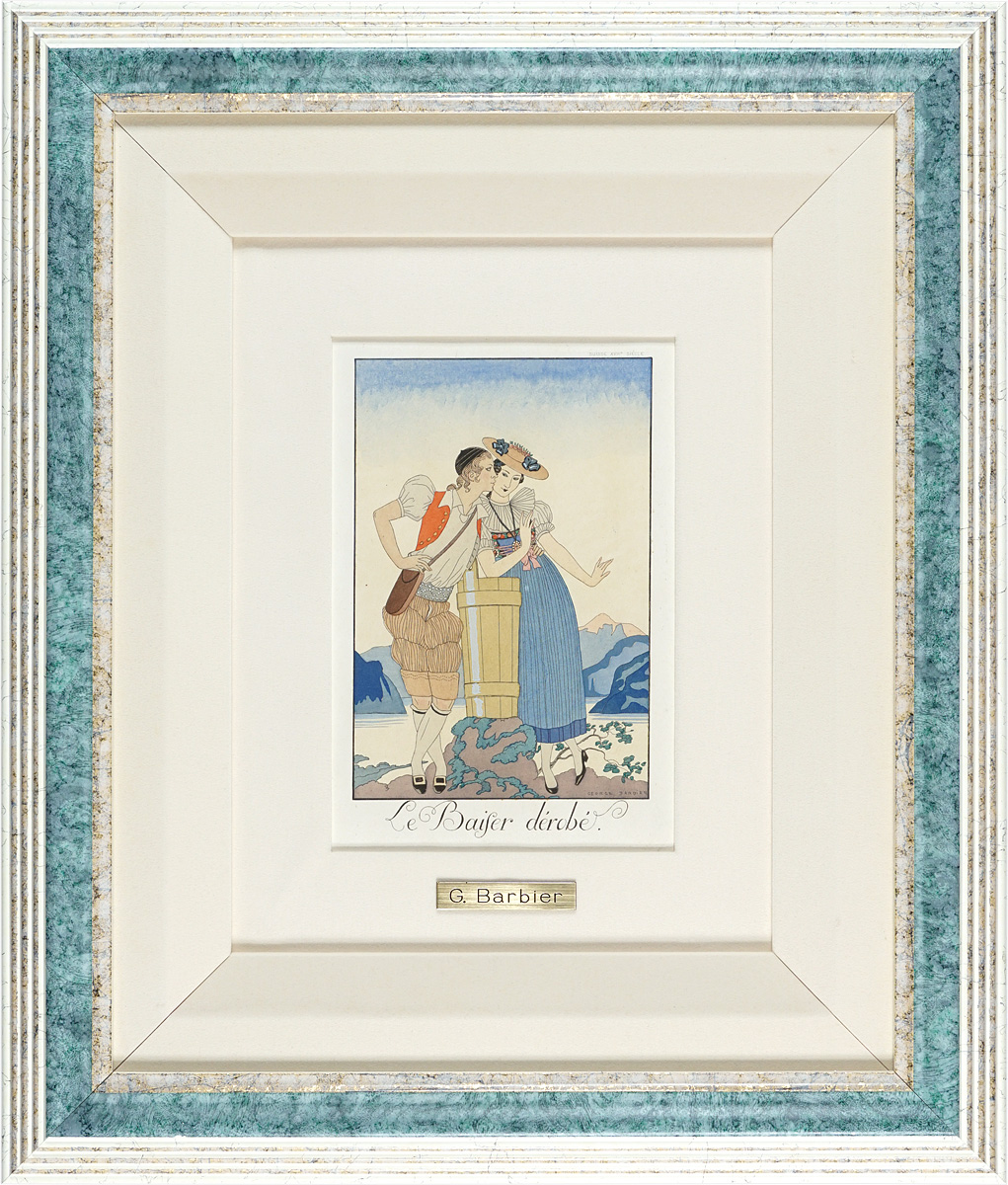 ジョルジュ・バルビエ「Le baiser derobe」