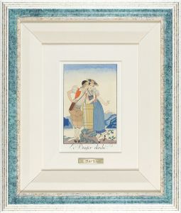 George Barbier / Le baiser derobe