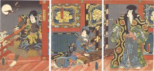 豊国三代「児雷也豪傑譚語」